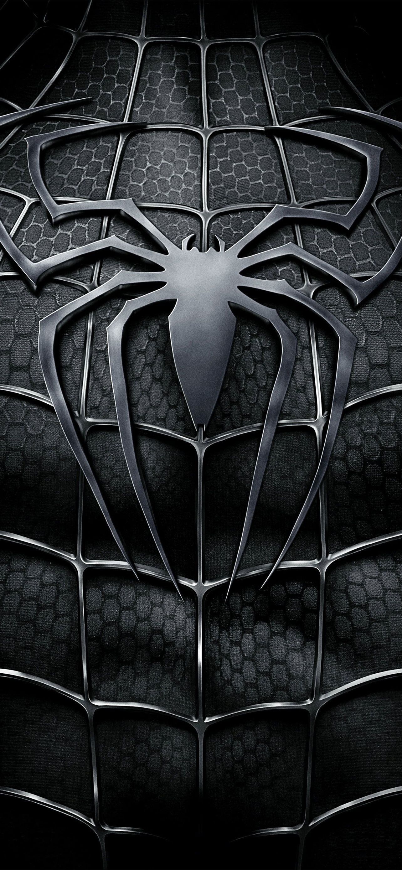1284x2778 Dark Spider Man Wallpaper