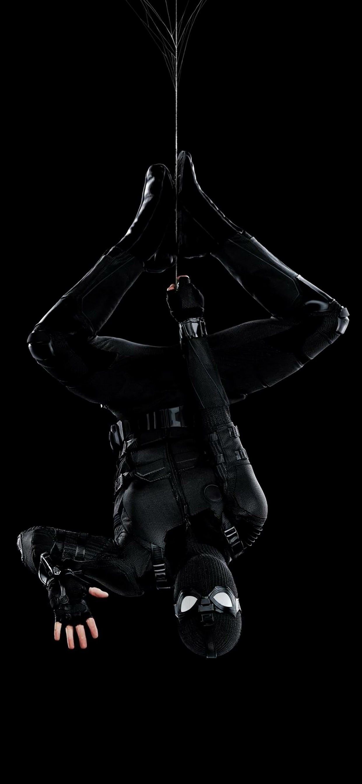 1242x2688 Dark Spider Man Wallpaper 36 Image