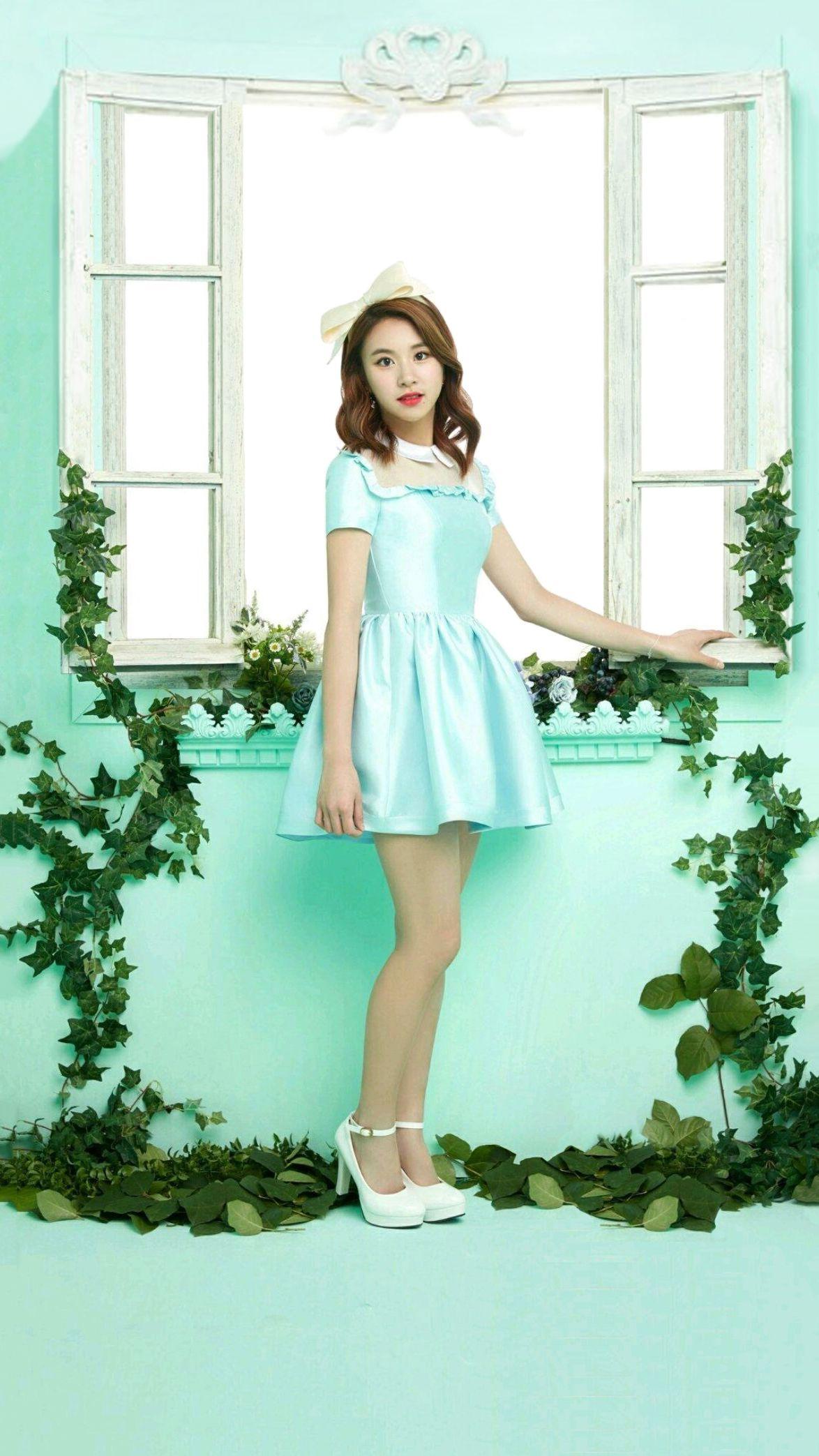 1174x2087 Phone wallpaper Chaeyoung's TWICELAND poster