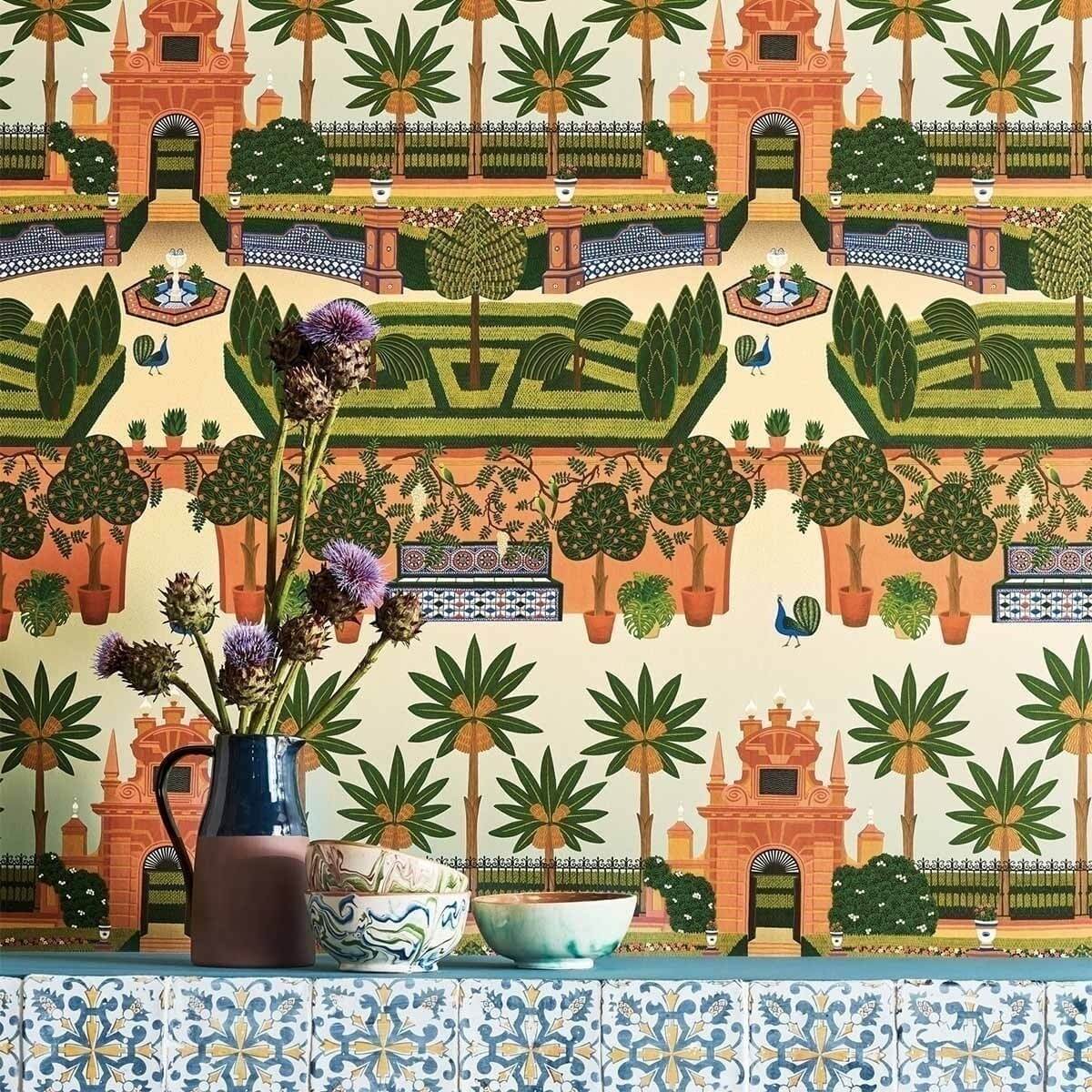 1200x1200 Alcazar Gardens Wallpaper