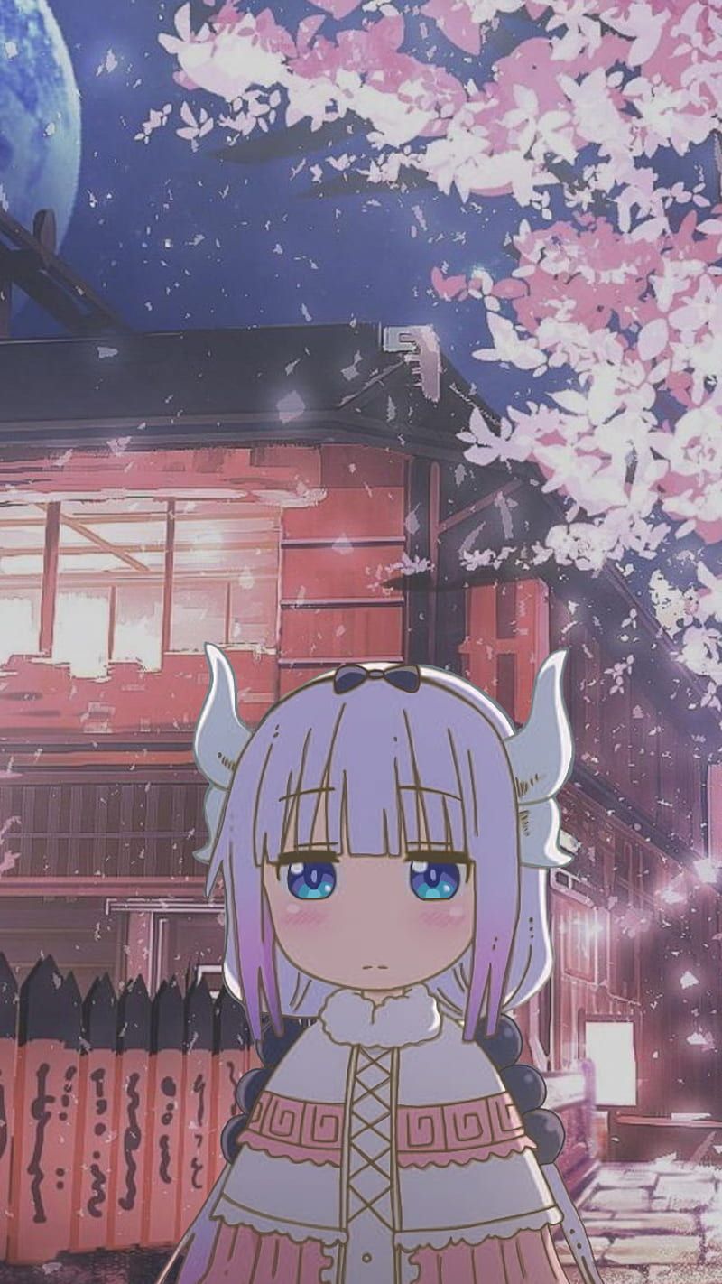 800x1422 Kanna Kamui, anime edit, anime girl