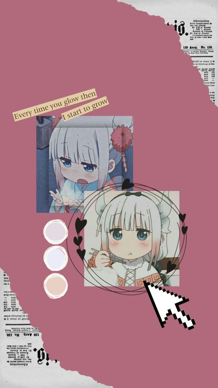 720x1280 Kanna Chan Aesthetic Wallpaper