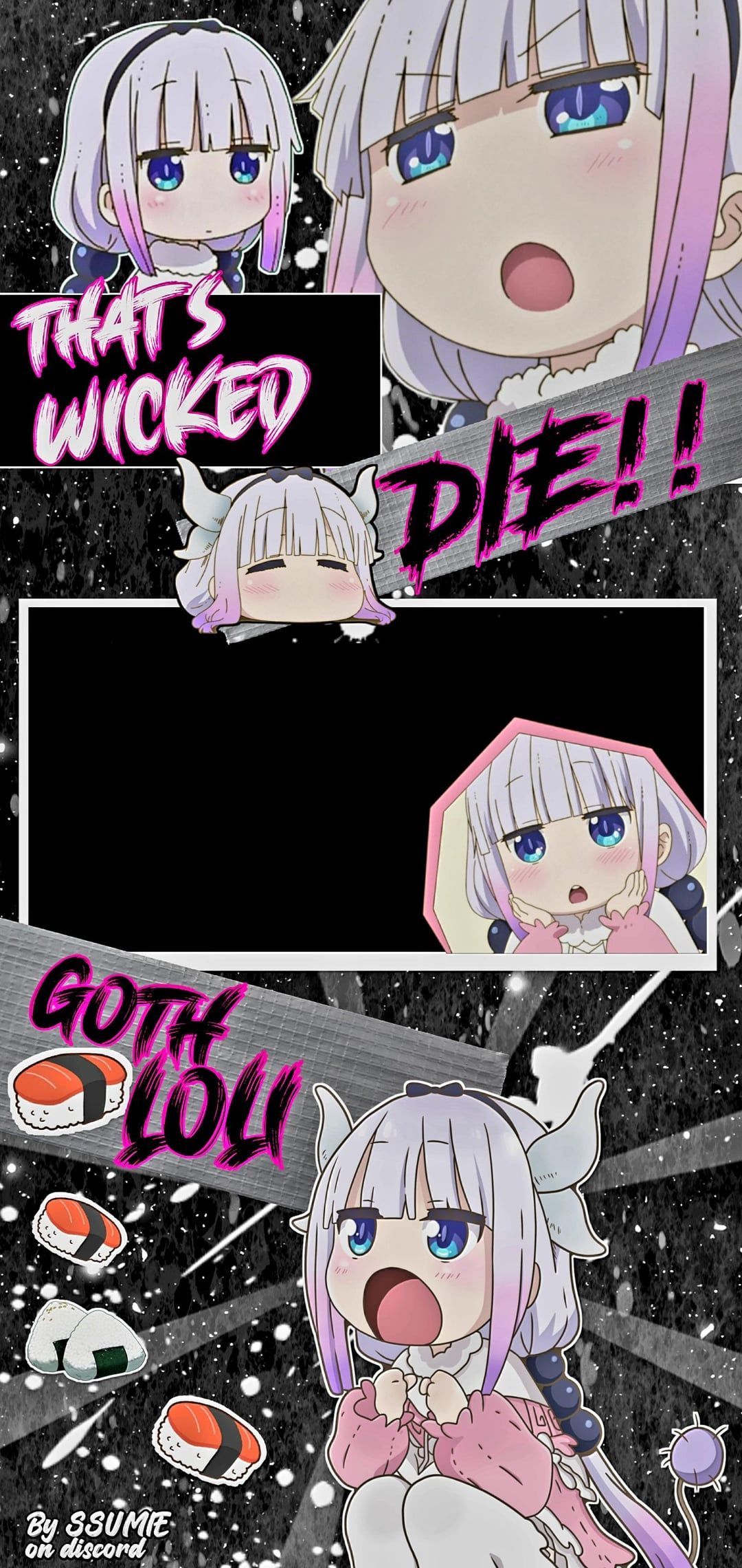 1080x2280 So I made a kanna wallpaper