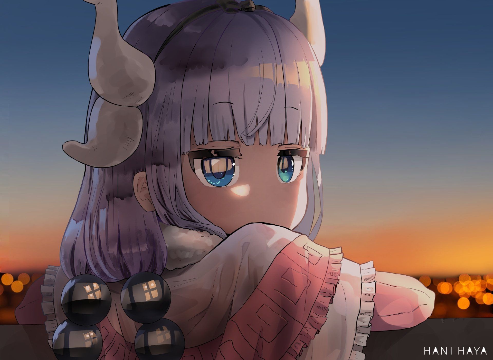 1920x1404 Dragon Maid HD Wallpaper