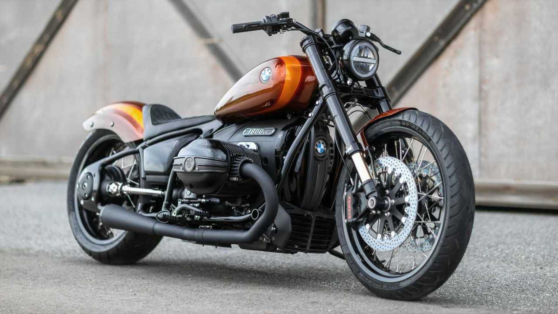 1920x1080 This Custom BMW R 18 Is Gleaming Orange