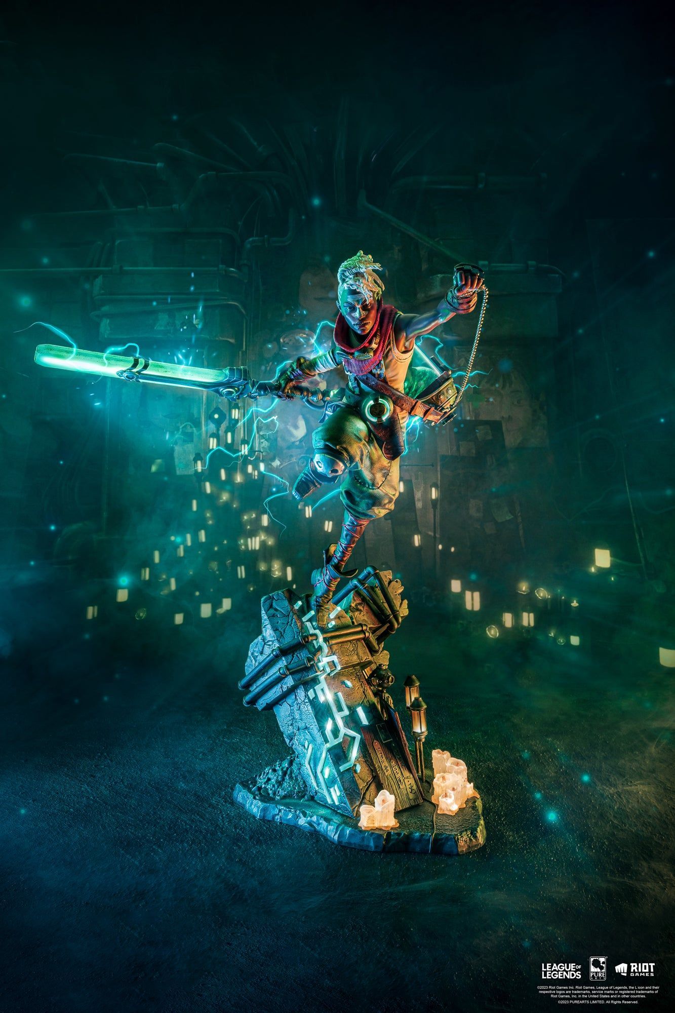1333x2000 League Of Legends Ekko 1 4 Scale Statue