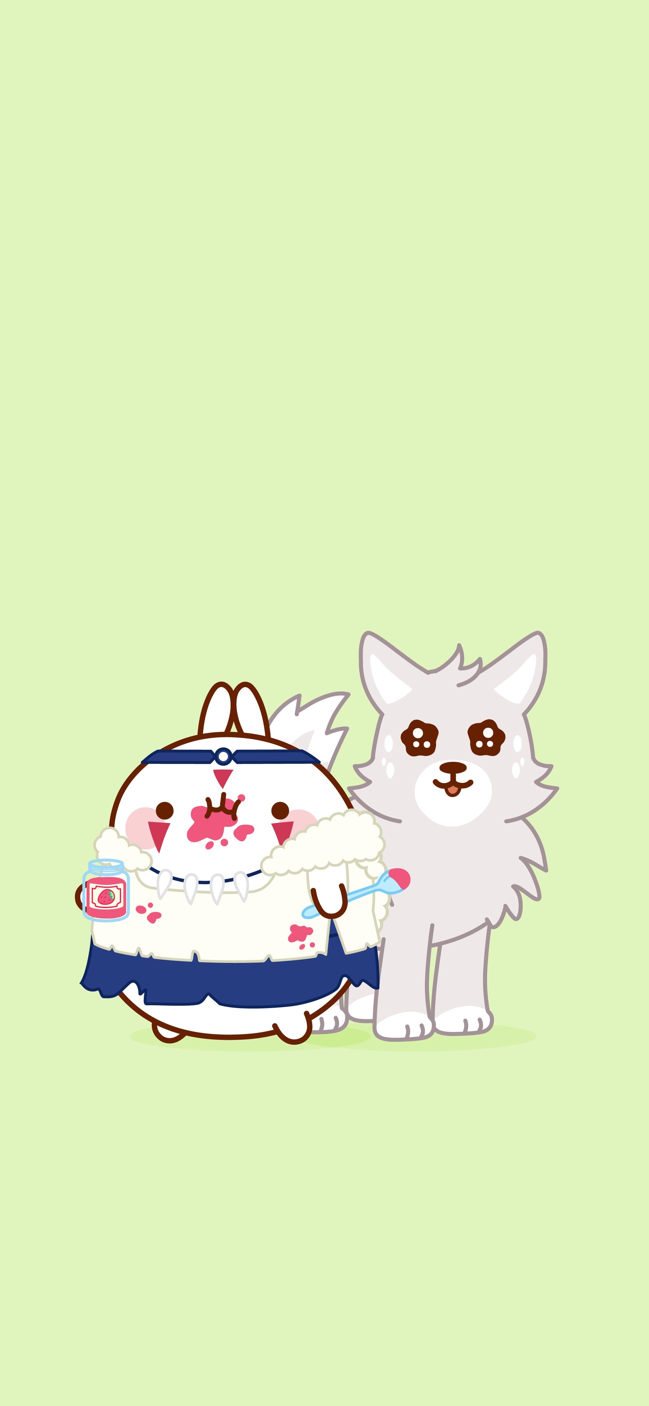 2085x4512 Molang Wallpaper. Molang Official Website