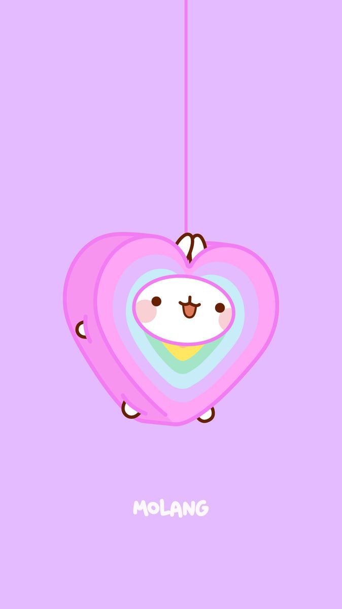674x1200 Discover The Love Wallpaper of Molang
