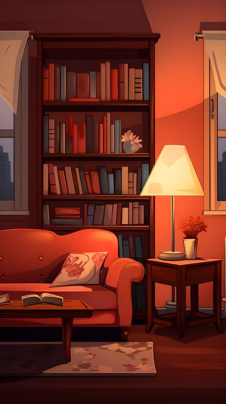 736x1313 Enchanting Reading Nook: City Apartment
