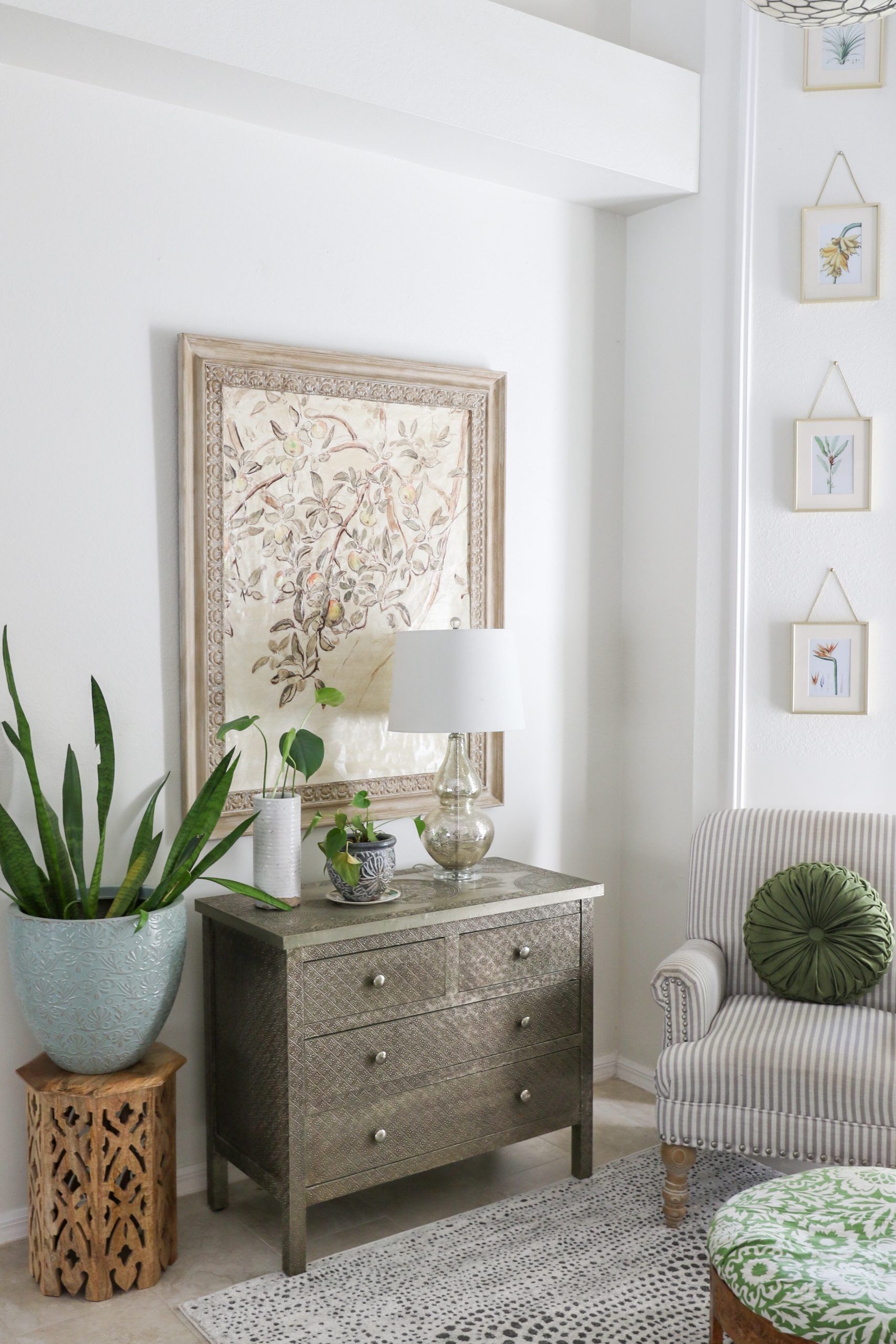 1707x2560 New & thrifted finds in reading nook