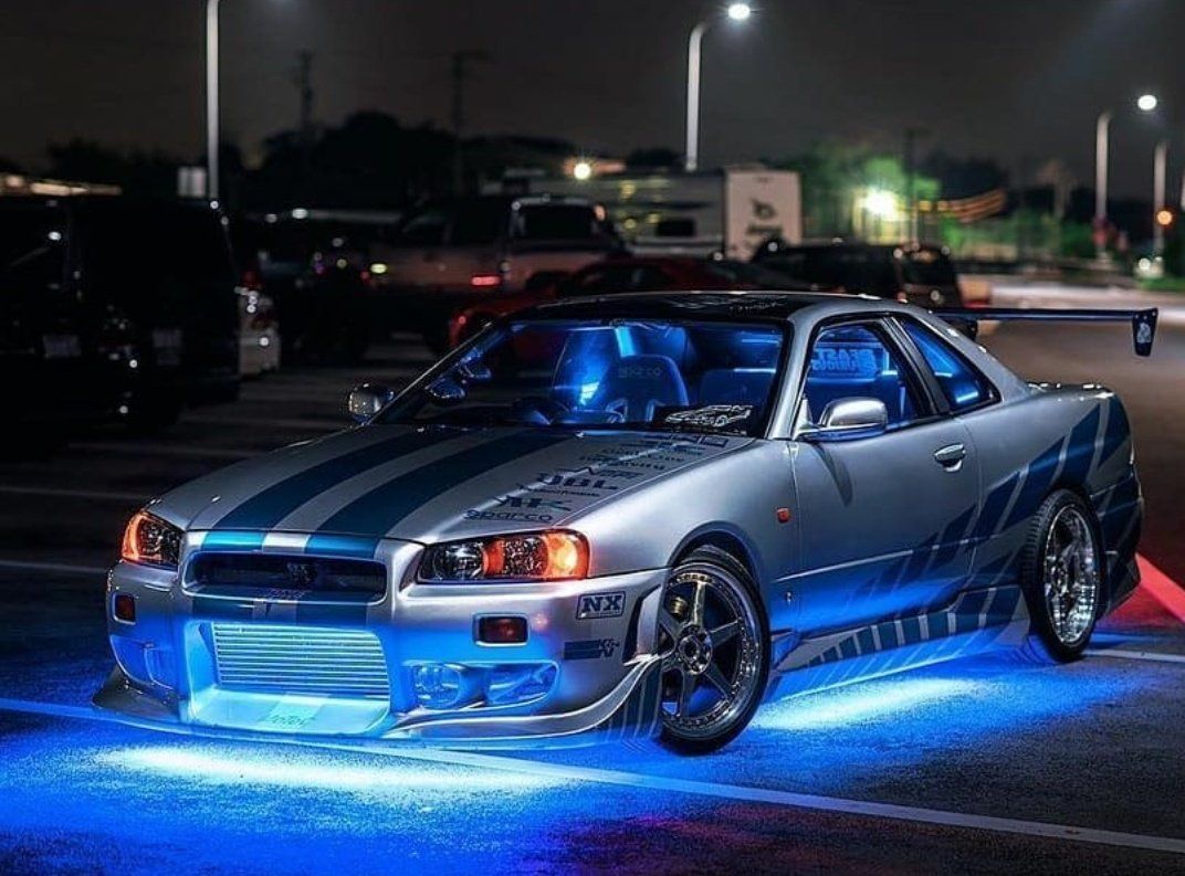 1072x793 Nissan R34 Skyline GT R