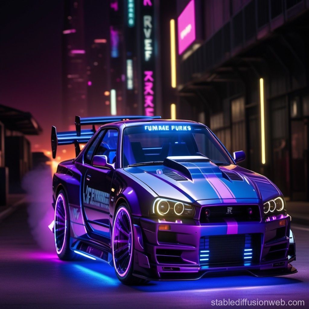1024x1024 Furious R34 Skyline Image