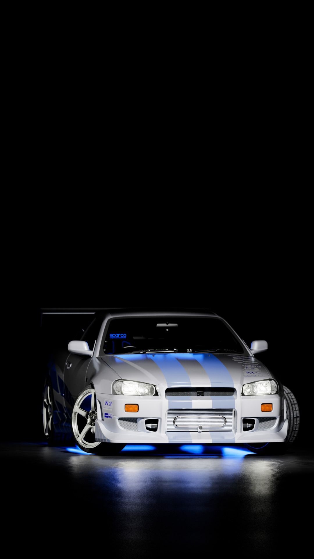 1080x1920 Nissan skyline brian o'conner wallpaper