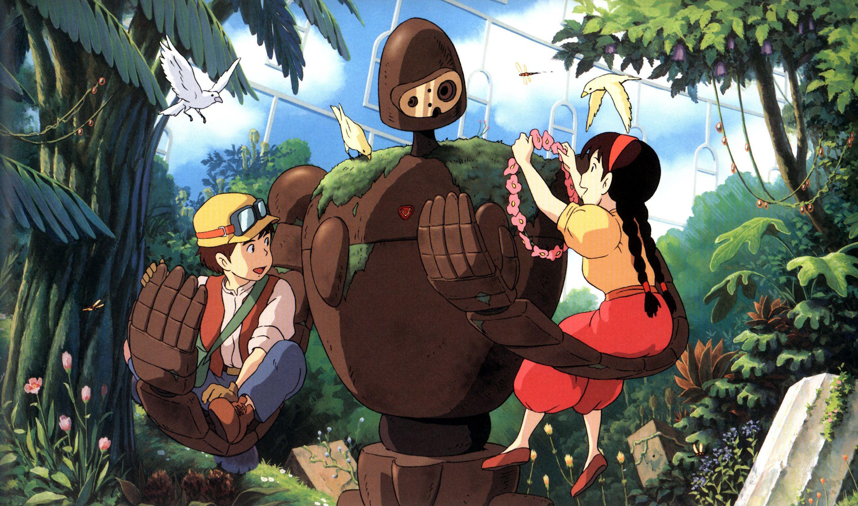 2801x1654 Laputa: Castle in the Sky HD Wallpaper. Background