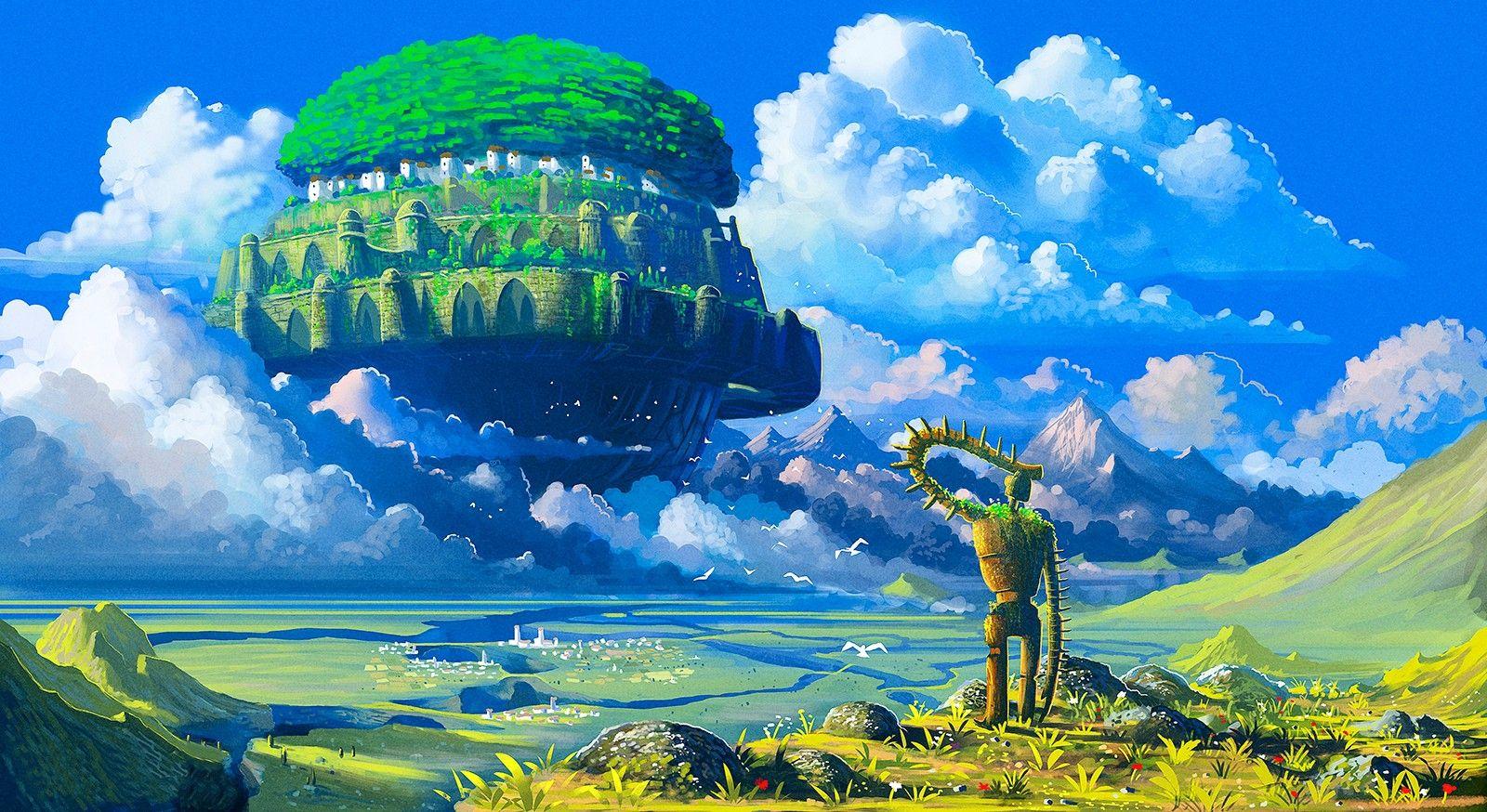 1600x874 Laputa: Castle in the Sky Wallpaper 15 X 874