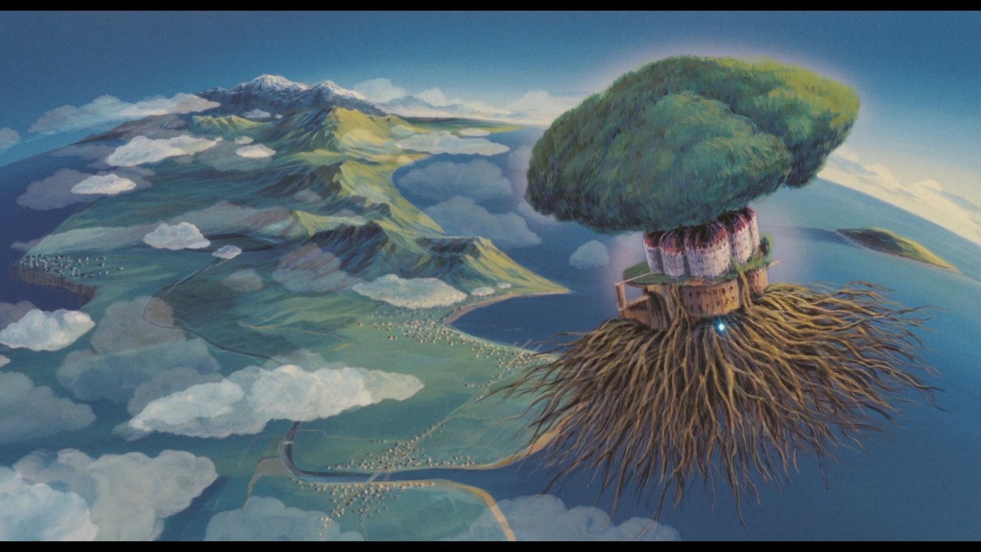 1920x1080 Castle in the Sky Wallpaper