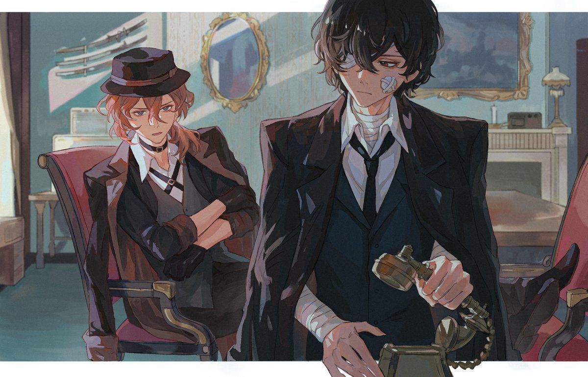 1200x770 BSD #soukoku #Dazai #Chuuya