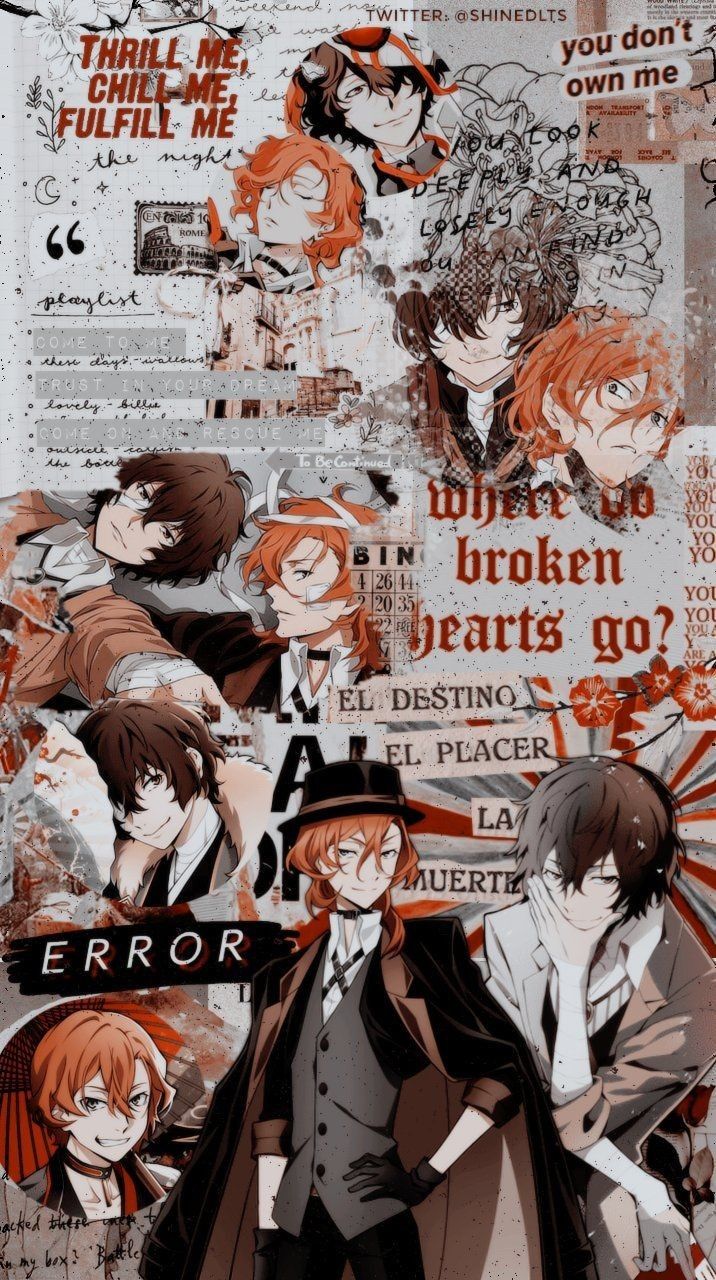 716x1280 Chuya x Dazai bsd