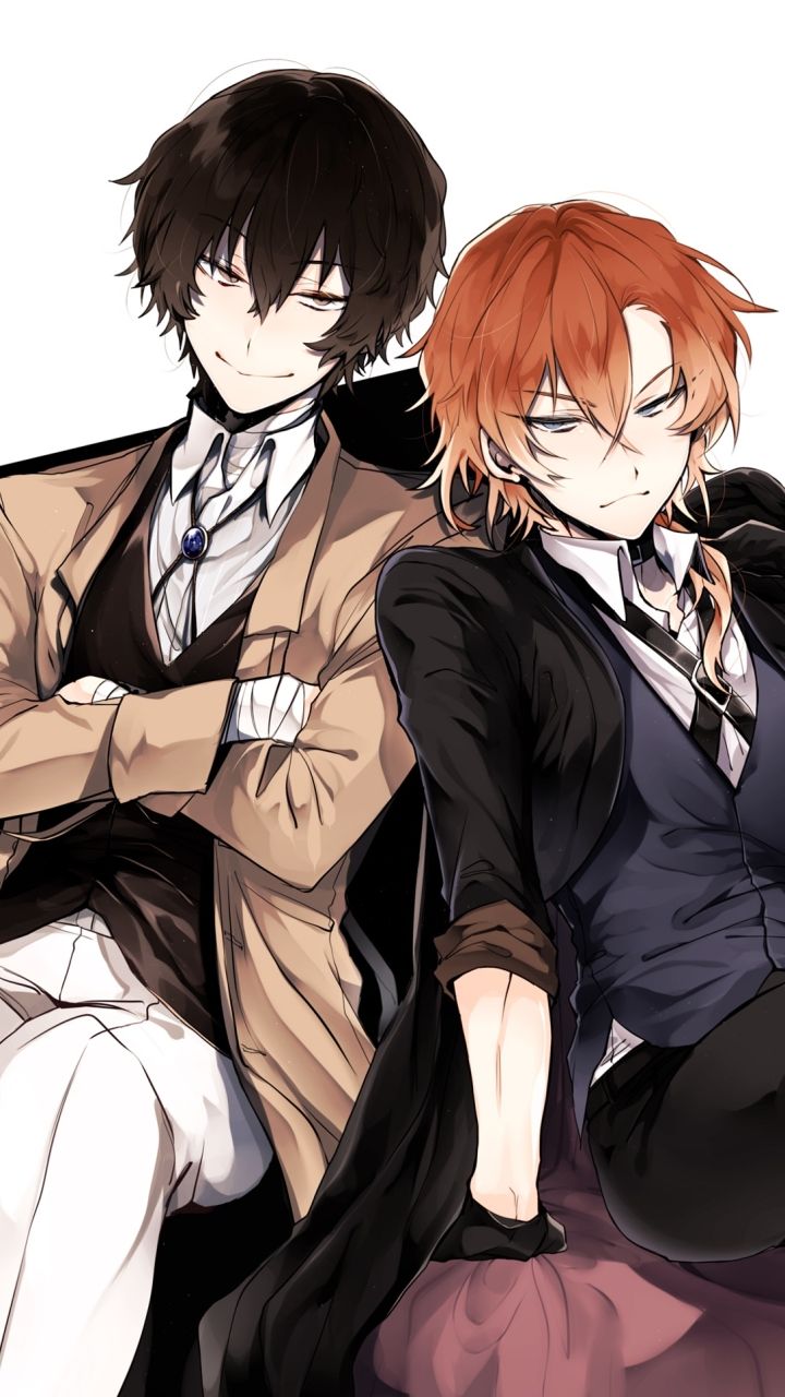 720x1280 Download Chuuya Nakahara Osamu Dazai