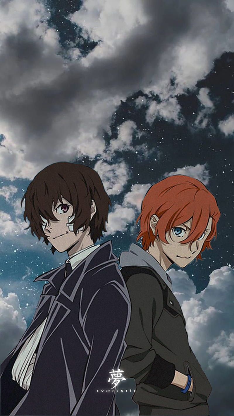 800x1422 Dazai and Chuuya, aesthetic, akutagawa