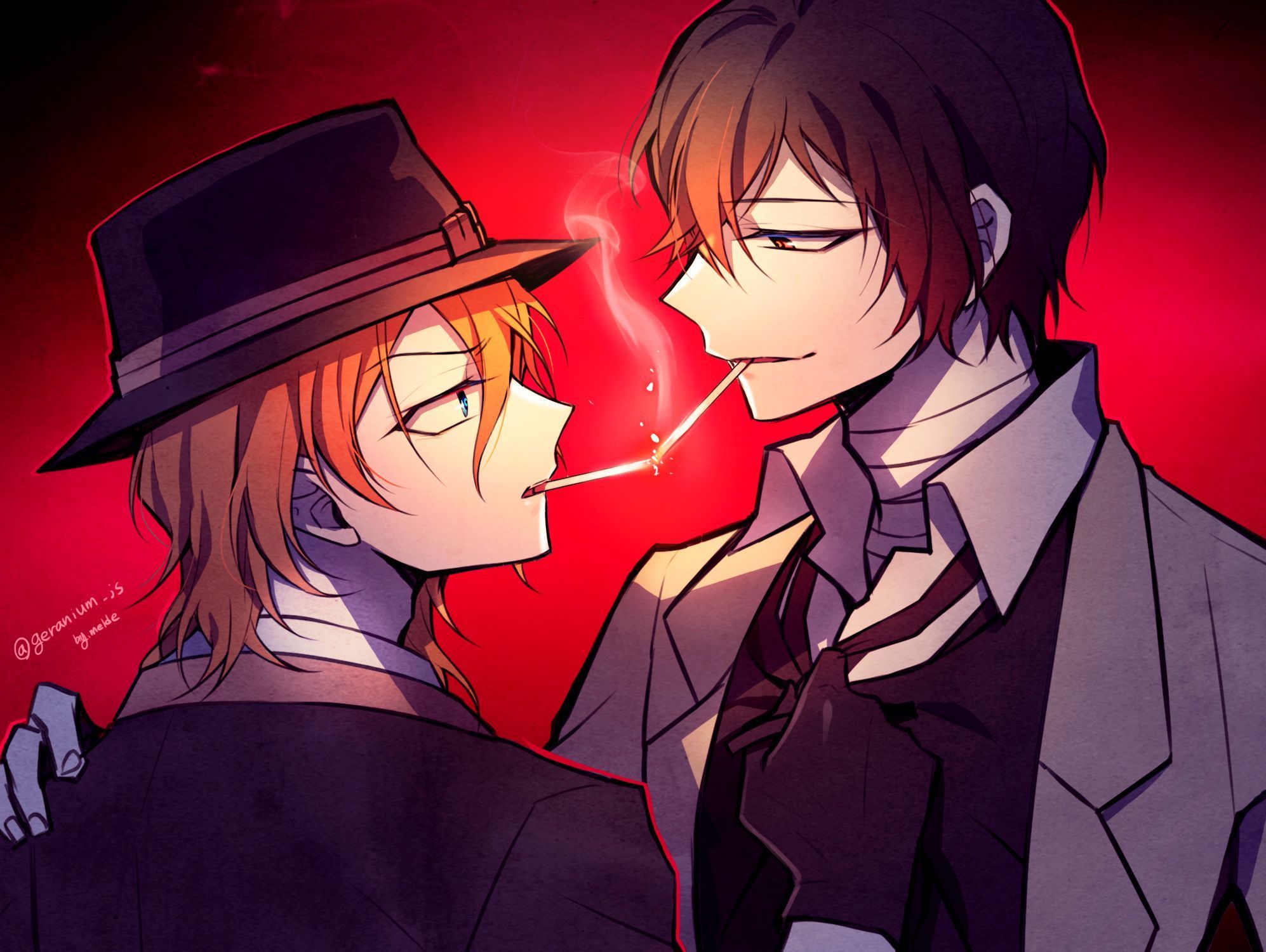 1994x1500 Download Chuuya Nakahara Osamu Dazai