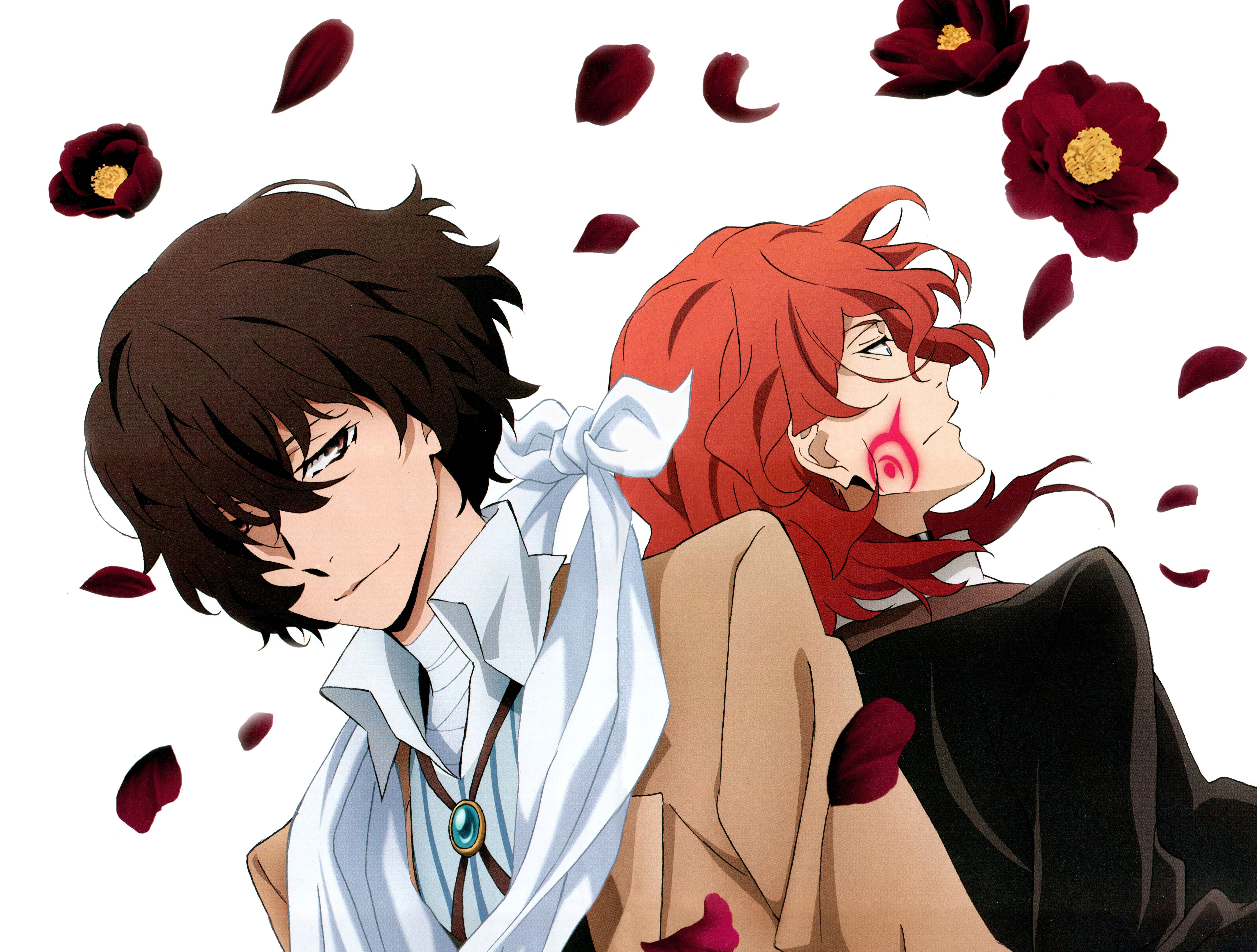 7880x5968 Download Osamu Dazai Chuuya Nakahara