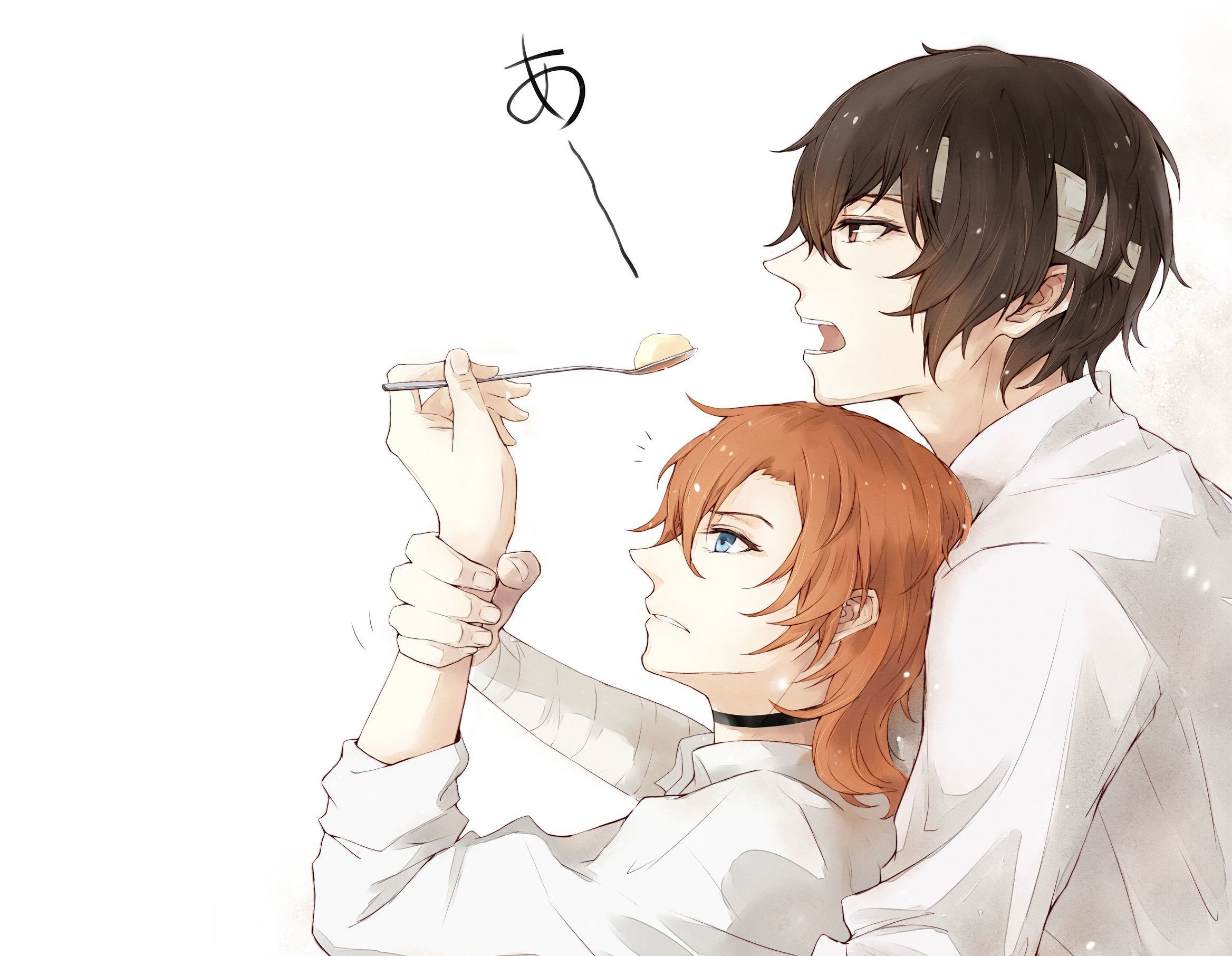 2336x1812 Download Chuuya Nakahara Osamu Dazai