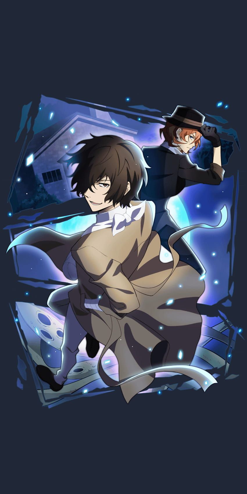 850x1700 Dazai x chuuya HD phone wallpaper