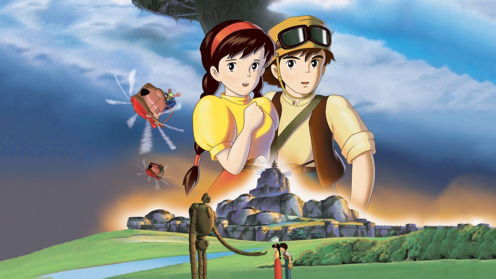 1920x1080 laputa castle in the sky 1920x1080. Movie. Tokkoro