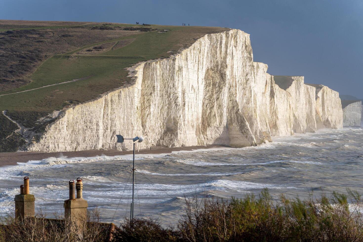 1470x980 SEAFORD, SUSSEX, UK, DECEMBER 29. View