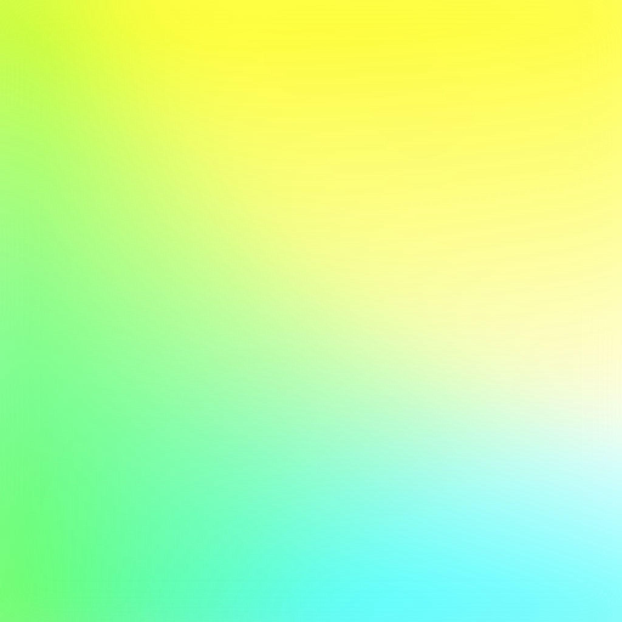 2048x2048 Bright Yellow Neon Green Sunny Gradation Blur iPad Air