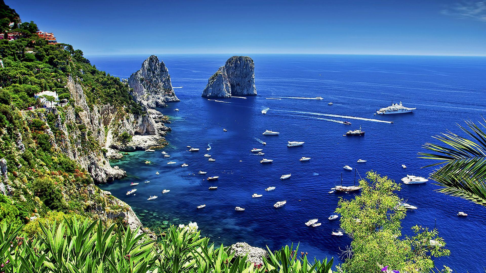 1920x1080 Capri, Italy HD Wallpaper. Background Imagex1080