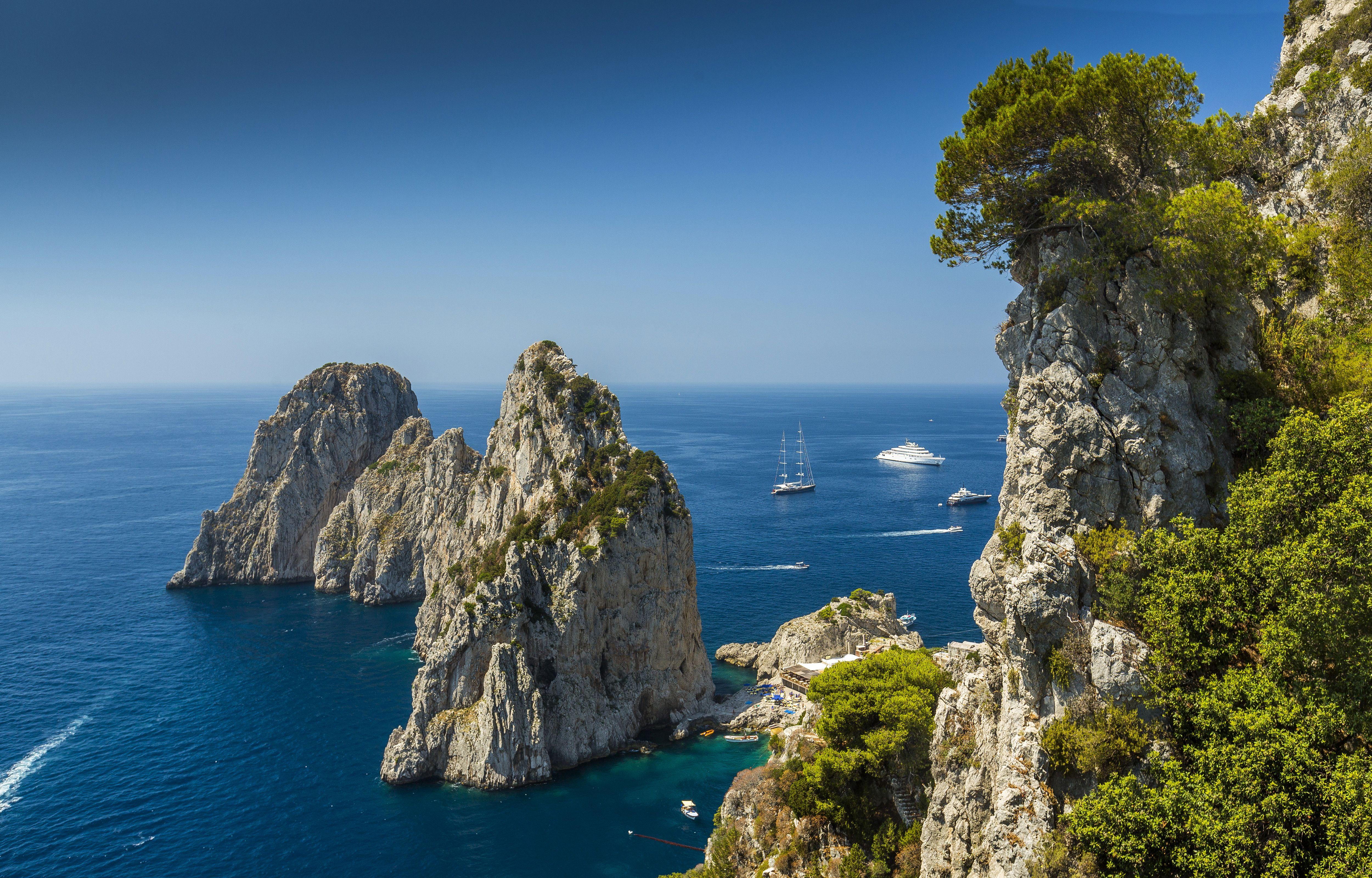 Capri Italy Wallpapers - Top Free Capri Italy Backgrounds - WallpaperAccess