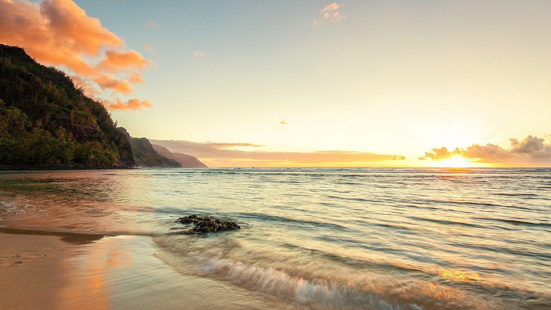 1920x1080 Beach Surfing Background