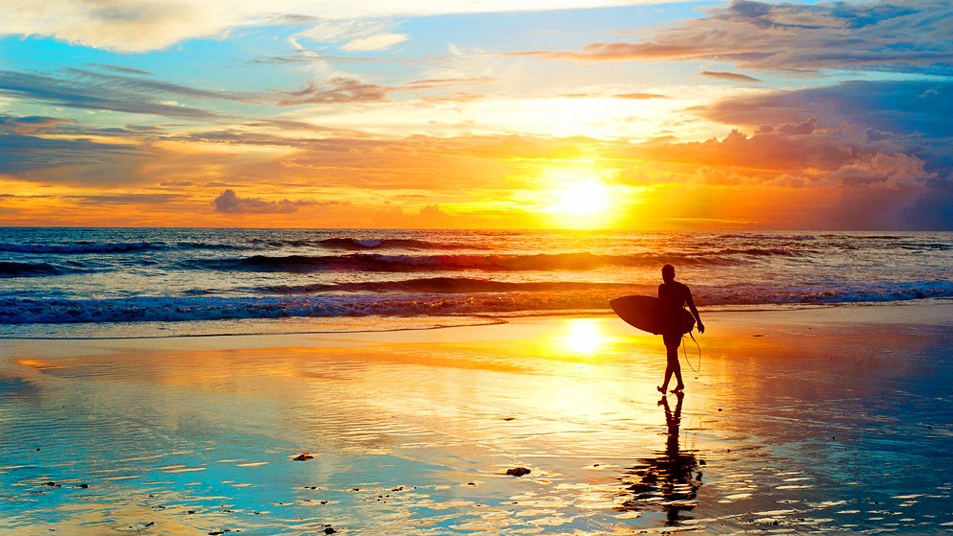 Surf Girl Sunset Wallpapers Top Free Surf Girl Sunset Backgrounds Wallpaperaccess