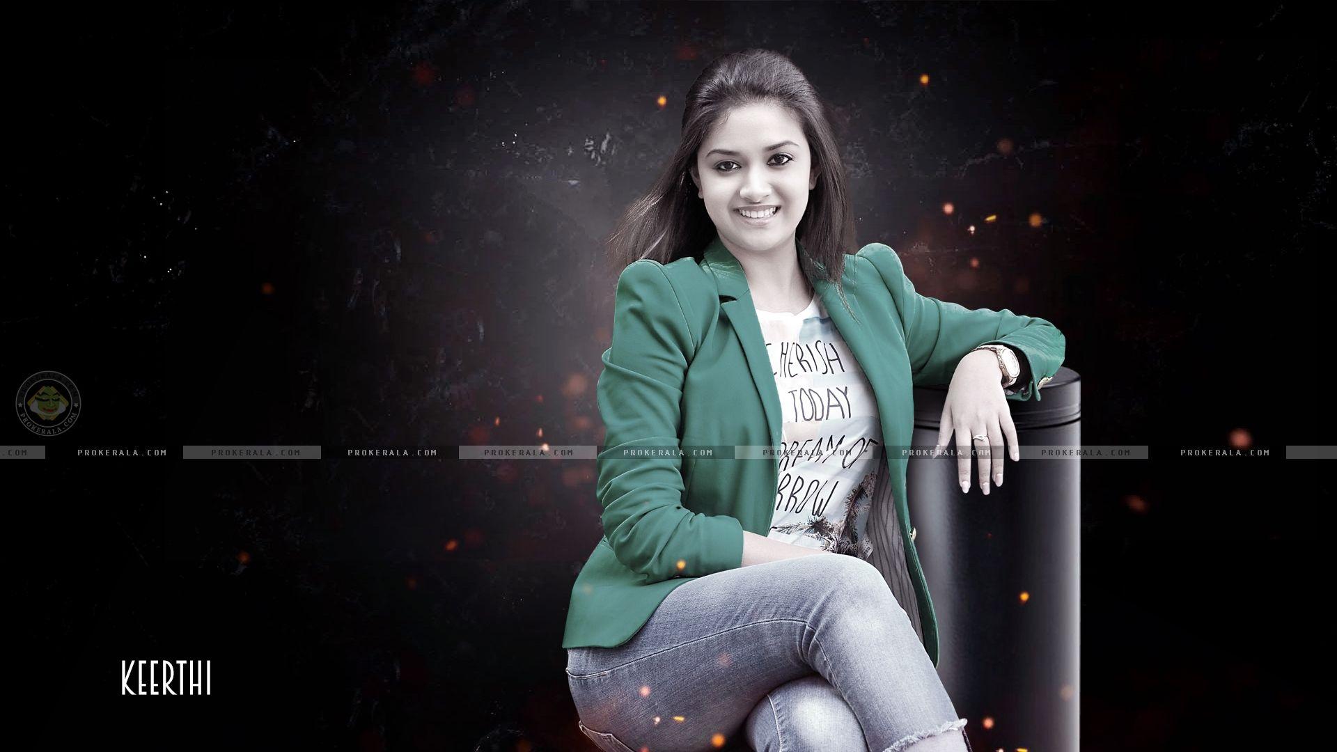 1920x1080 Keerthi Suresh hình nền