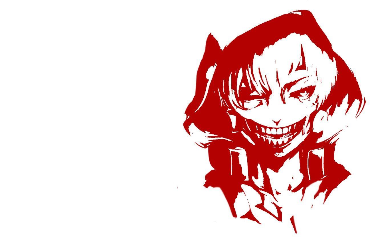1332x850 Wallpaper art, minimalism, Tokyo Ghoul, Ken Kanek, Tokyo ghoul image for desktop, section прочее