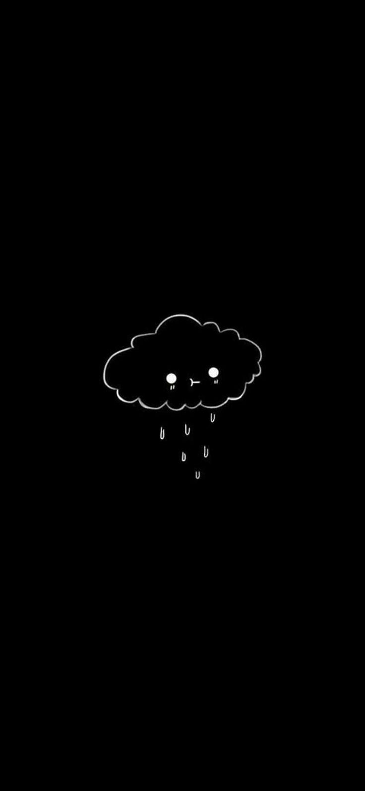 736x1594 Black And White Background
