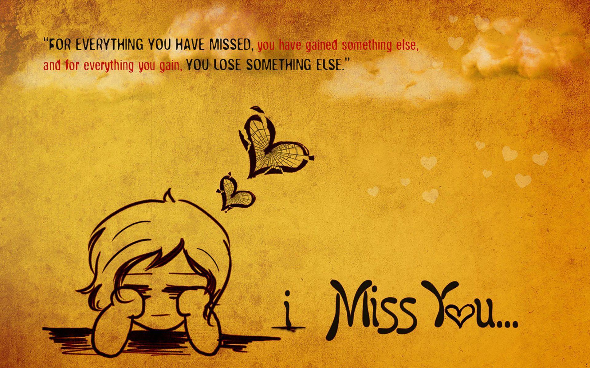I Miss You Wallpapers - Top Free I Miss You Backgrounds - WallpaperAccess