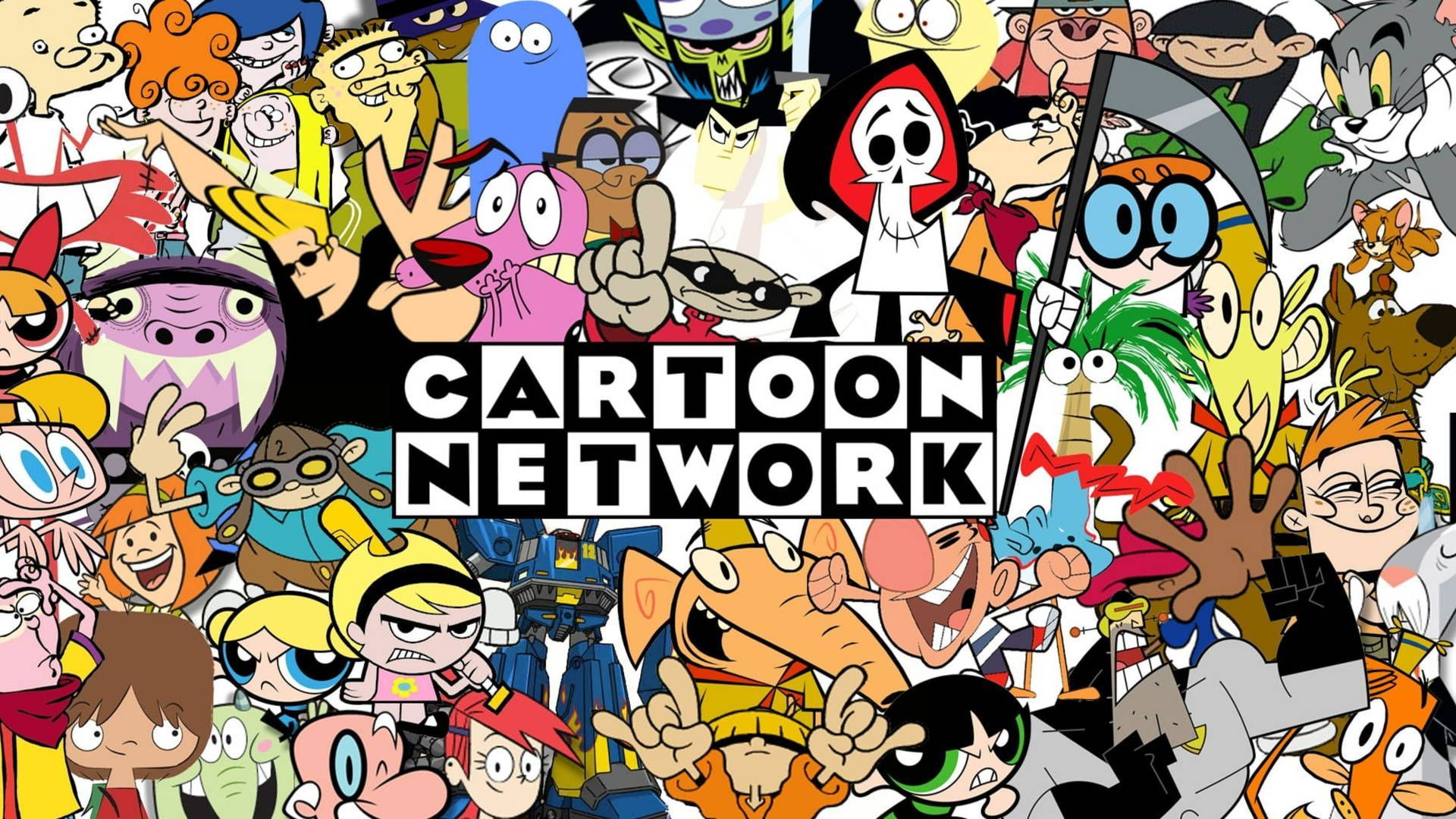 1920x1080 Doodle Cartoon Network Wallpaper