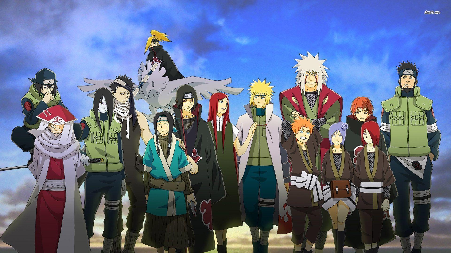 80  Naruto Characters Hd Wallpaper Keren