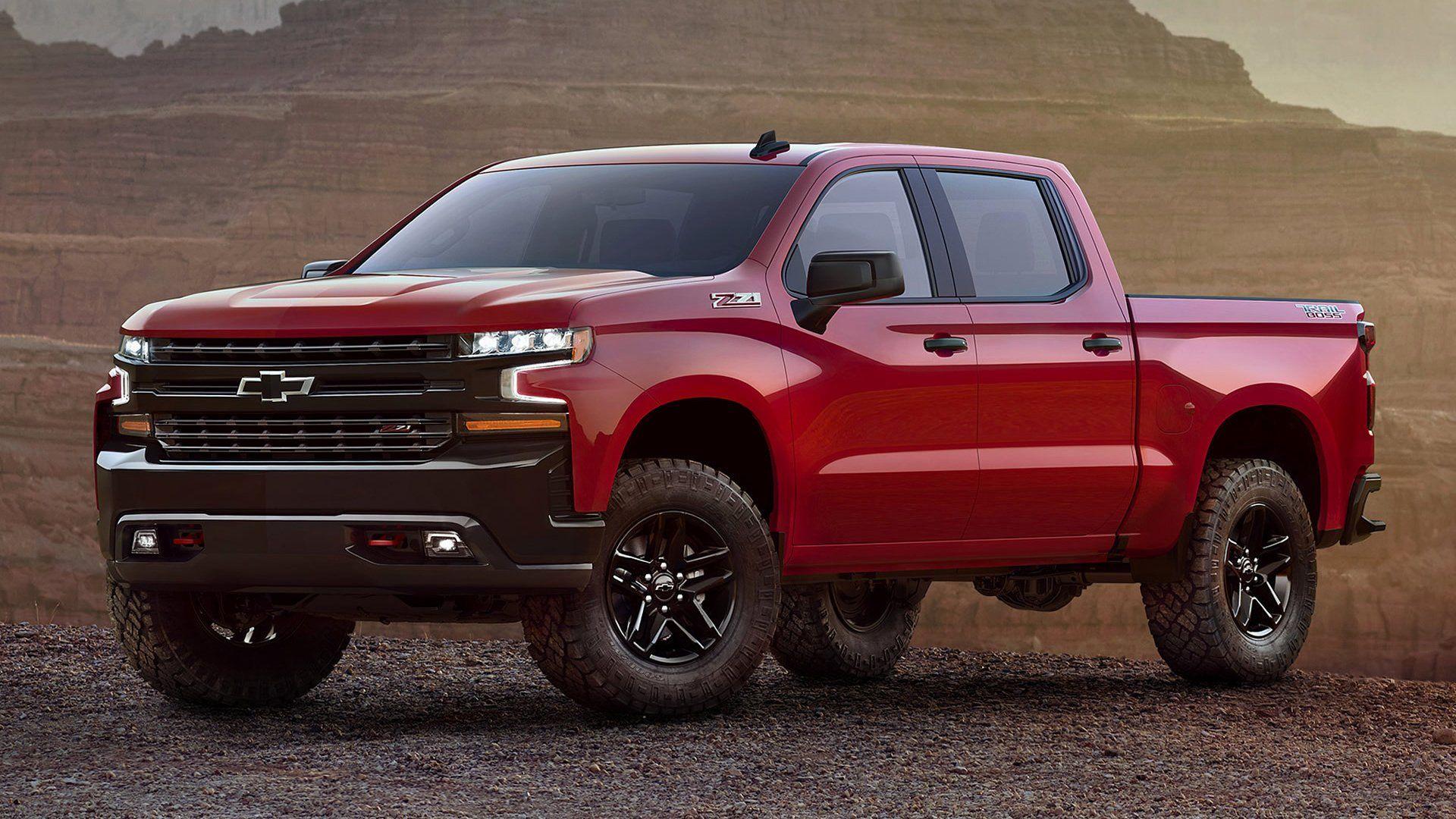 1920x1080 Chevrolet Silverado Z71 Trail Boss Crew Cab HD Wallpaper