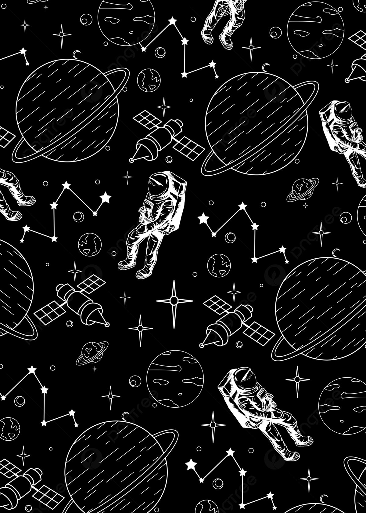 1200x1680 Cartoon Planet Black And White Cosmic