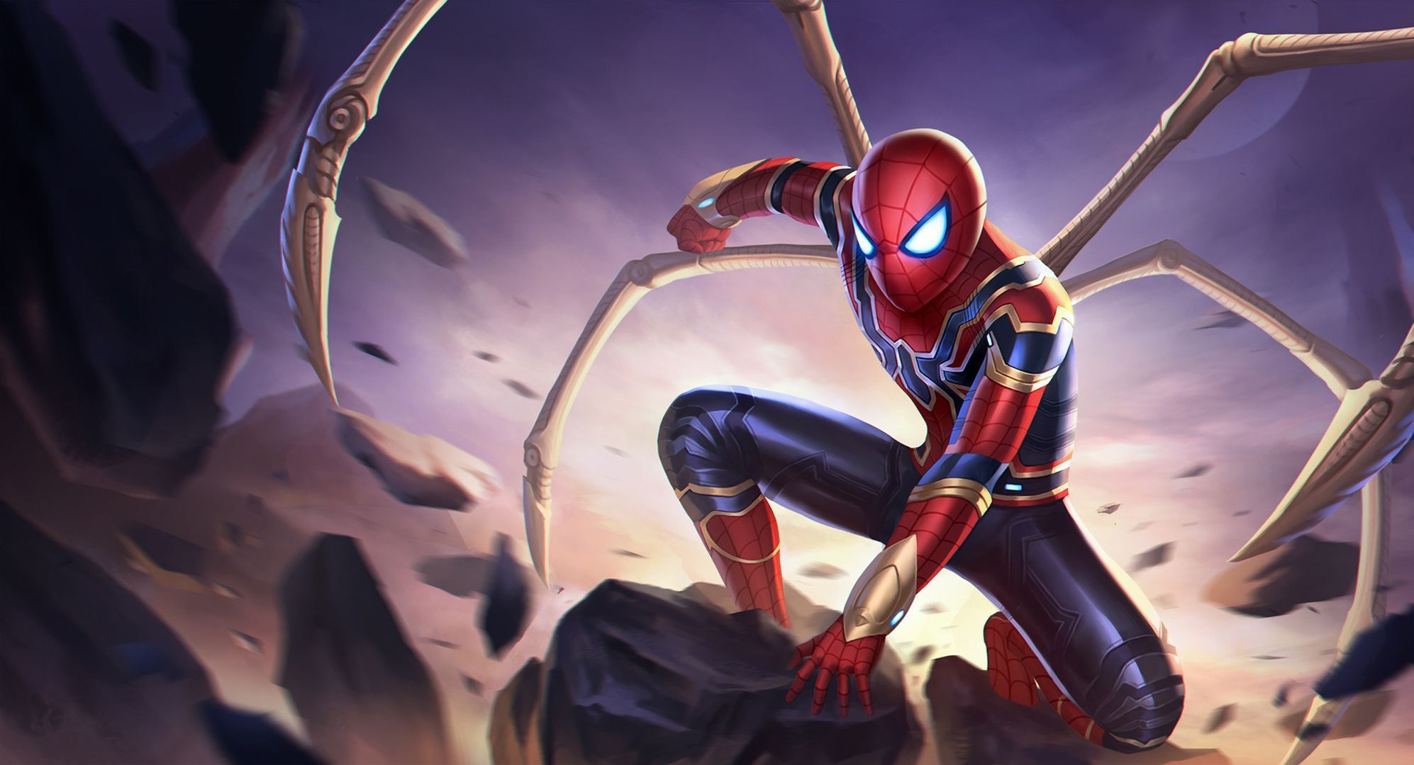 1994x1080 Iron Spider Wallpaper
