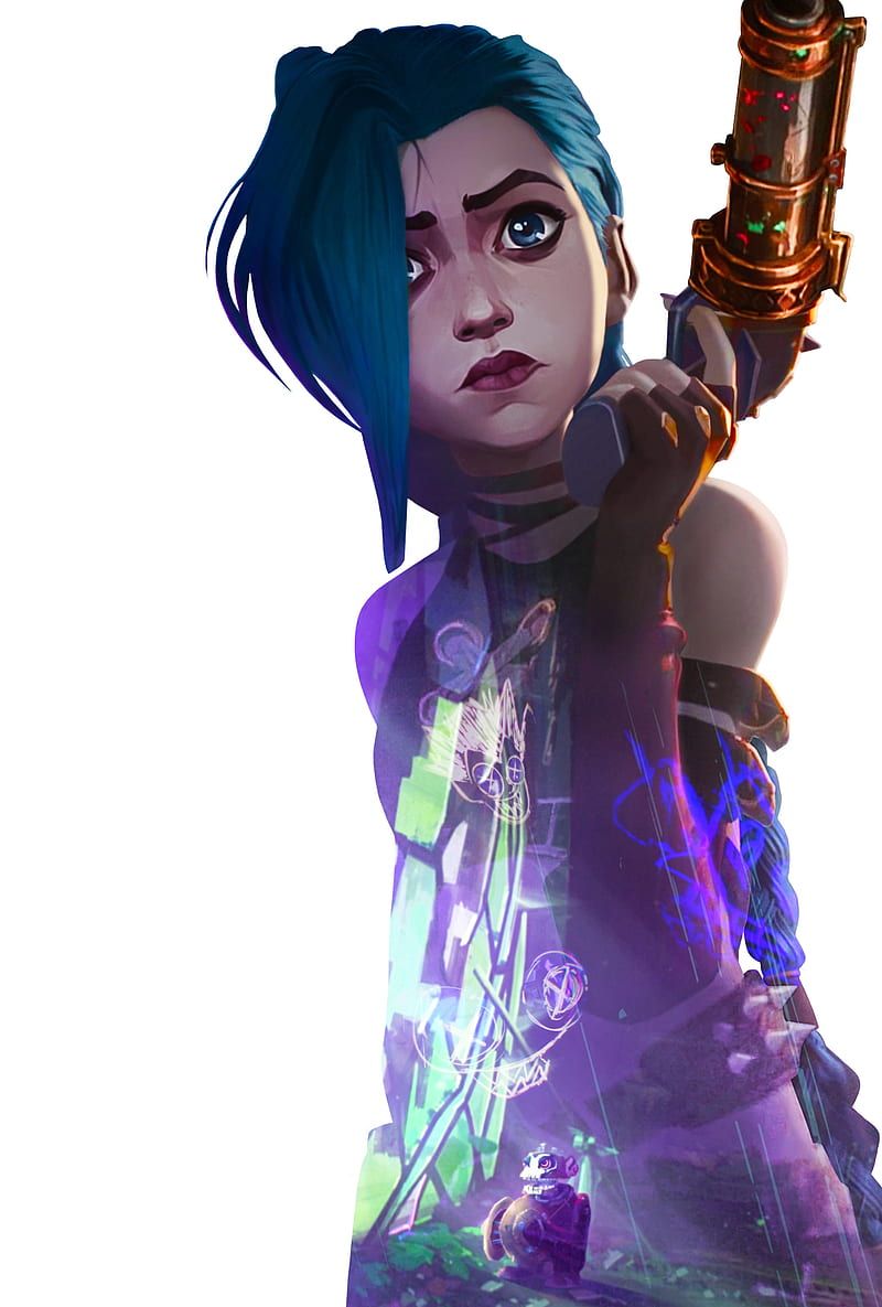 800x1185 Jinx Arcane League of Legends, HD phone wallpaper