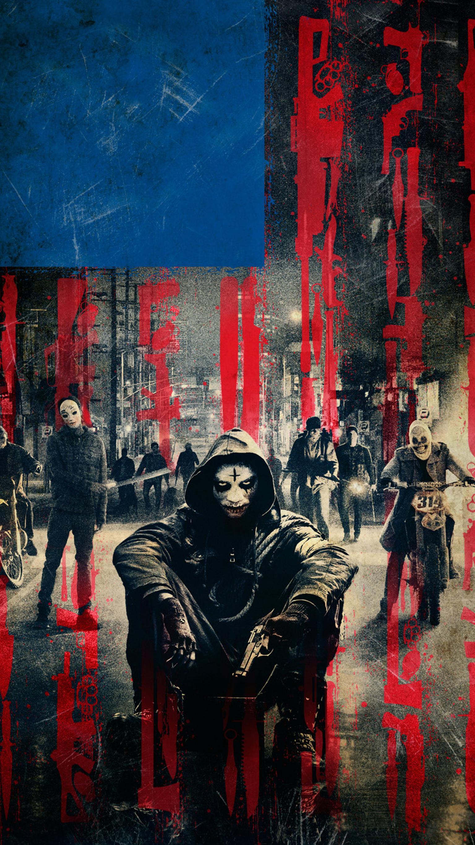 1536x2732 The Purge: Anarchy (2014) Phone Wallpaper