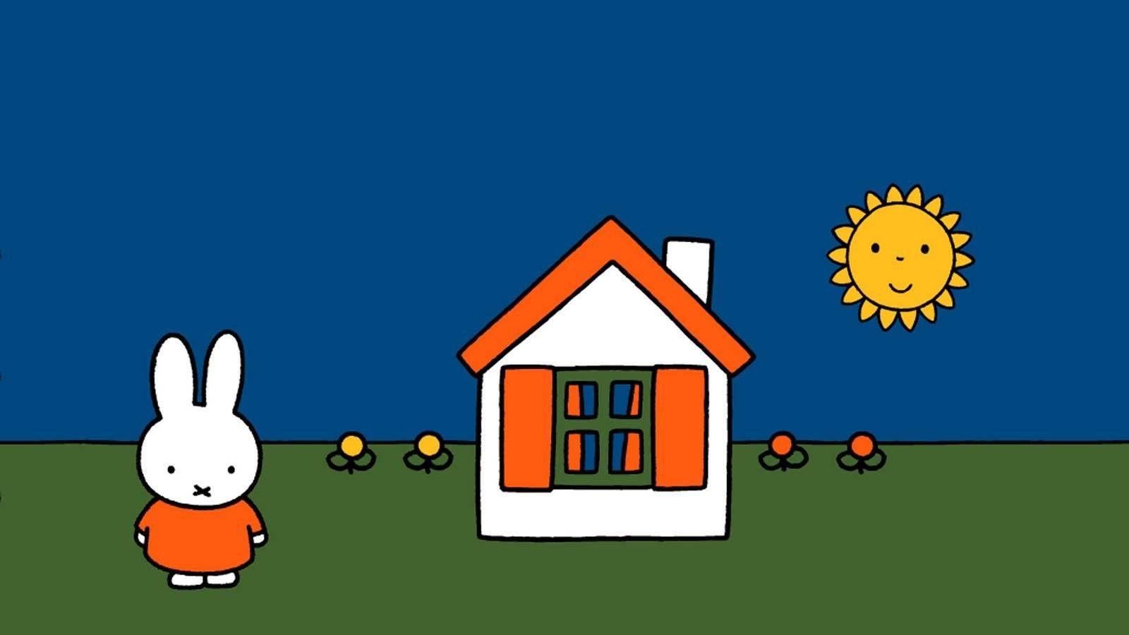 1600x900 Miffy House Landscape Wallpaper