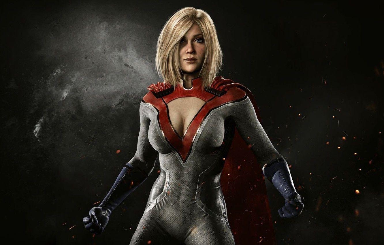 1332x850 Wallpaper fire, flame, girl, game, blonde, hero, oppai