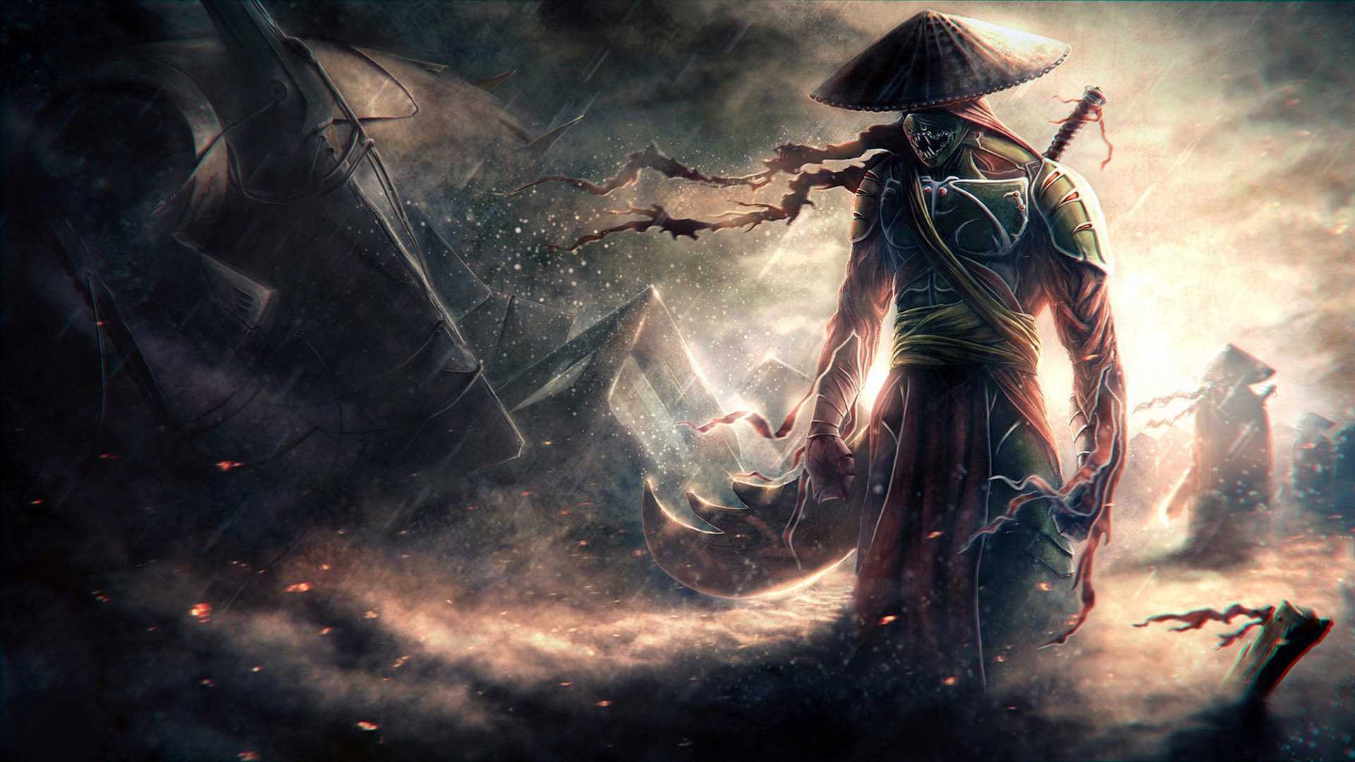 1920x1080 Japanese Warrior Wallpaperx1080