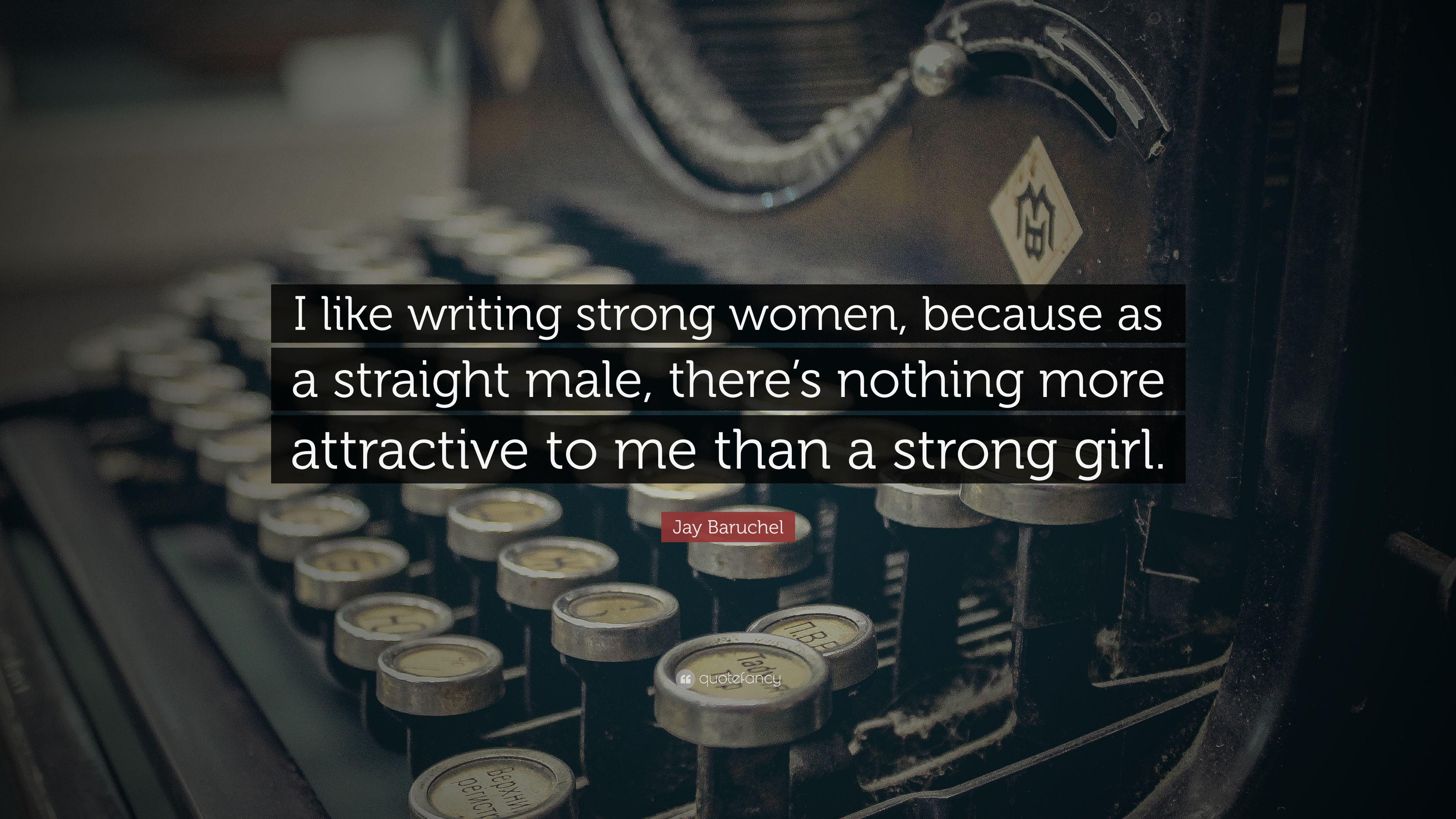 3840x2160 Jay Baruchel Quote: “I like writing strong women, because as